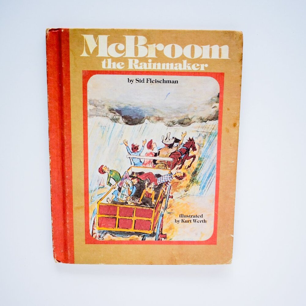 📚 Vintage 1973 "McBroom the Rainmaker" 📘 Weekly Reader Hardcover Book